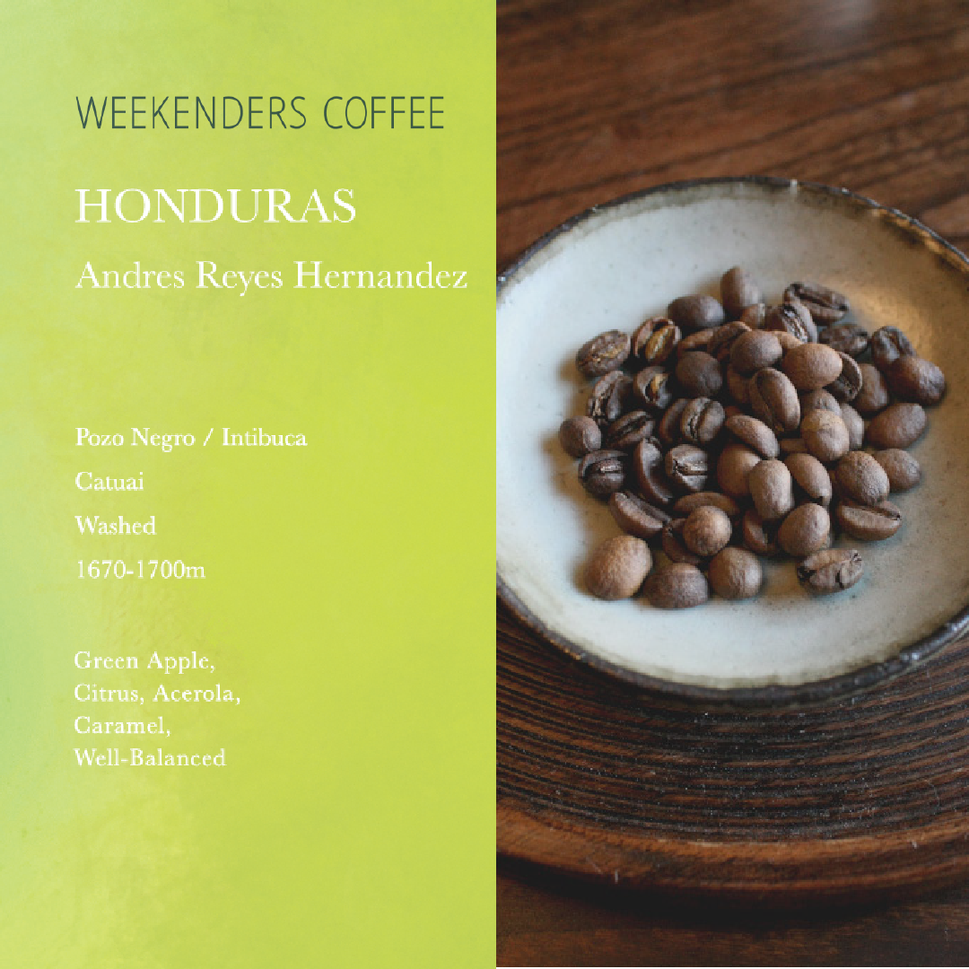 Weekenders - HONDURAS Andres Reyes Hernandez (100g)