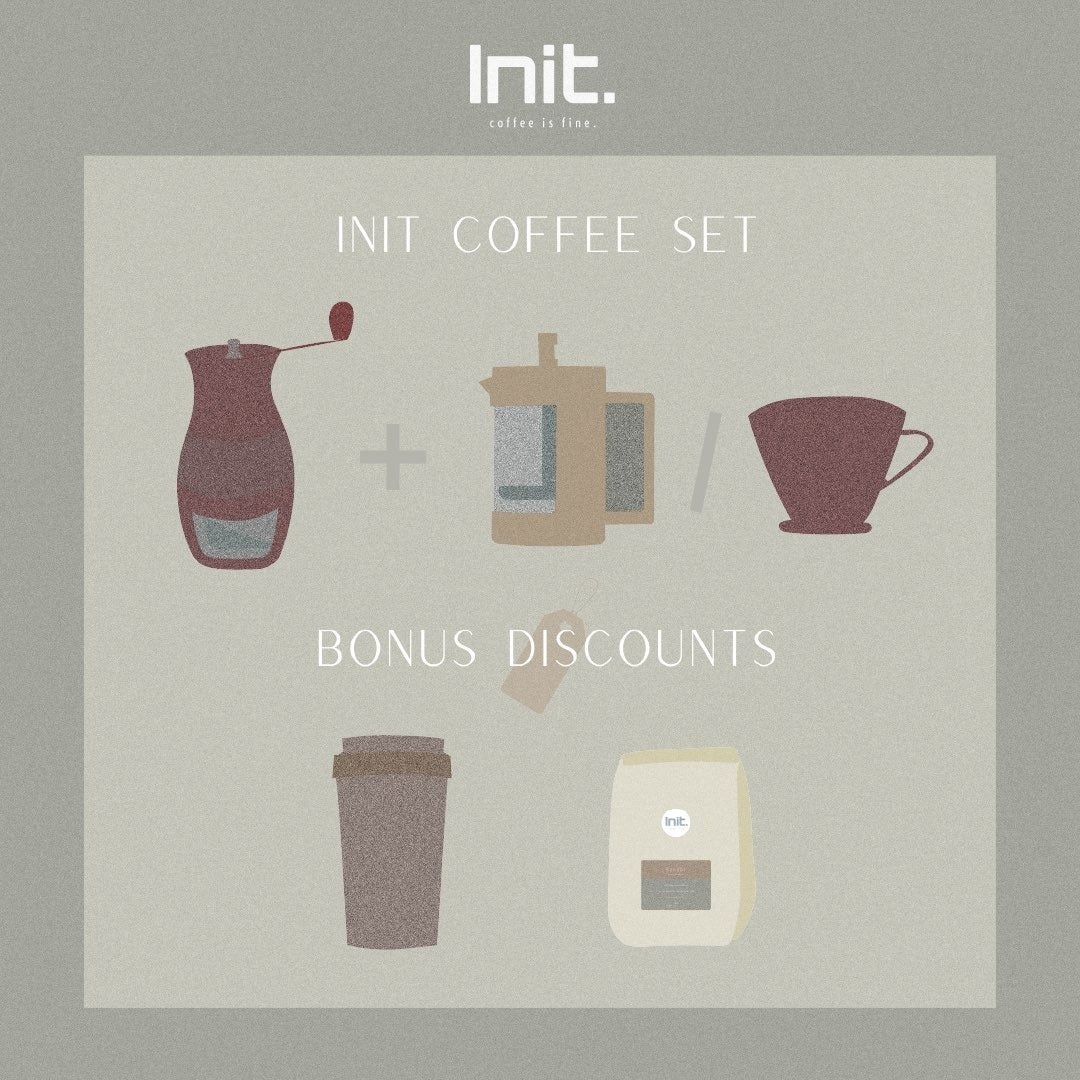 Init. Upcycled Coffee Set